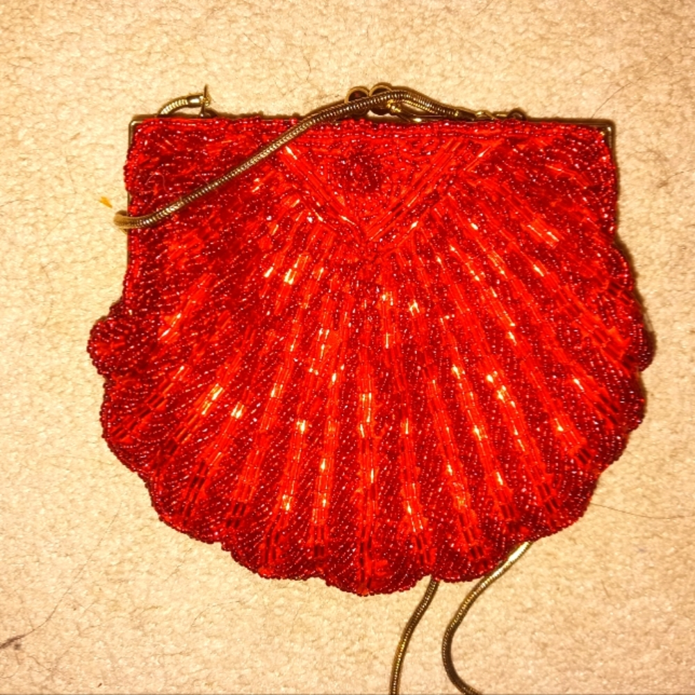 Beaded purse